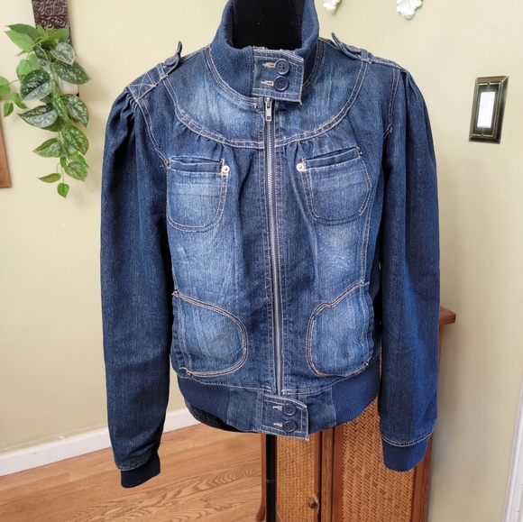 Miss Lili Denim Jacket - Picture 1 of 11